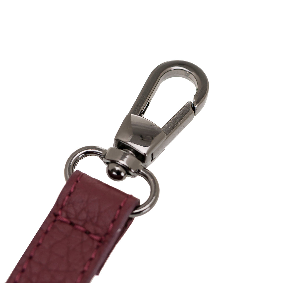 Cross - body Strap Leather Wristlet with Metal Clip by Hardiston - premium Crossbody Straps
