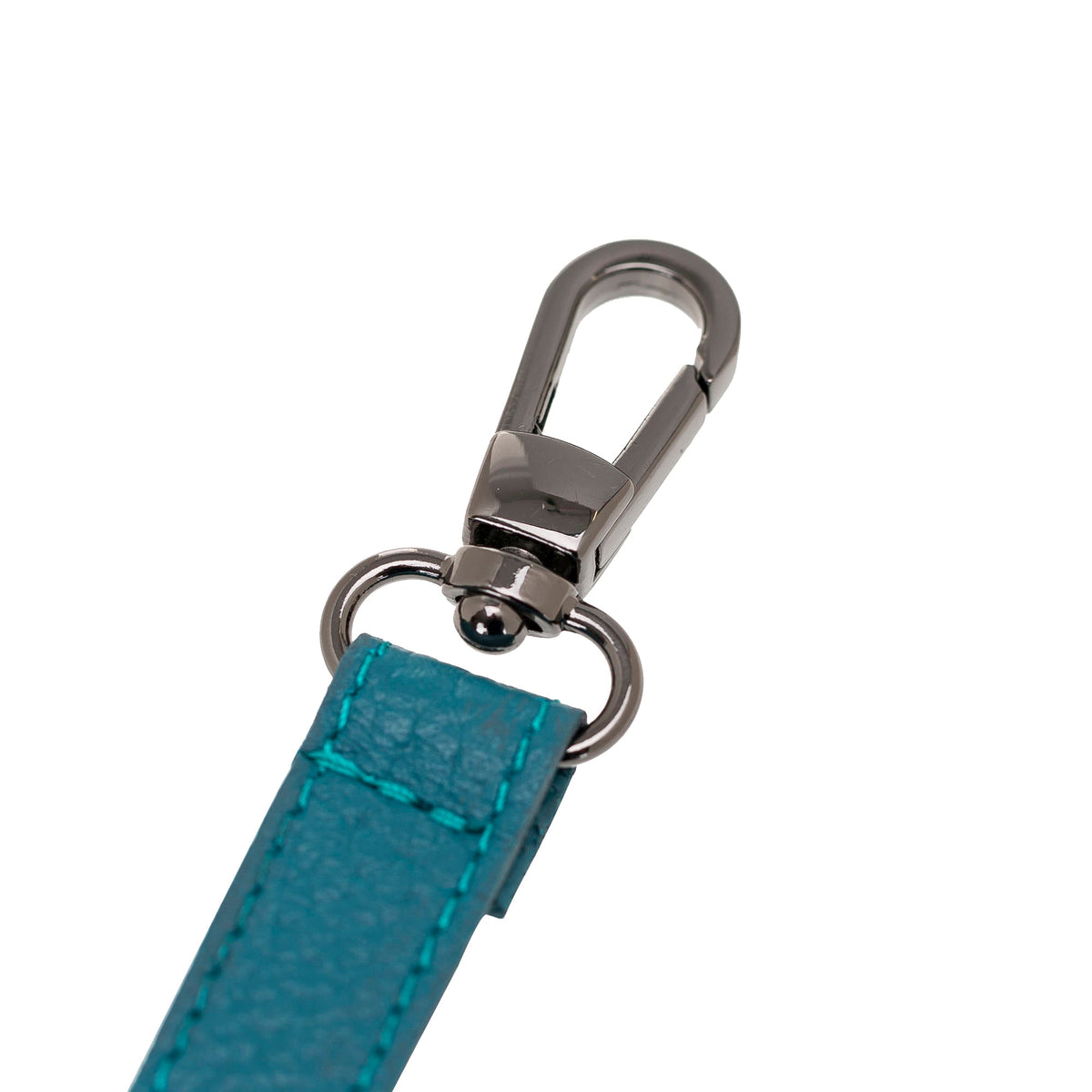 Cross - body Strap Leather Wristlet with Metal Clip by Hardiston - premium Crossbody Straps