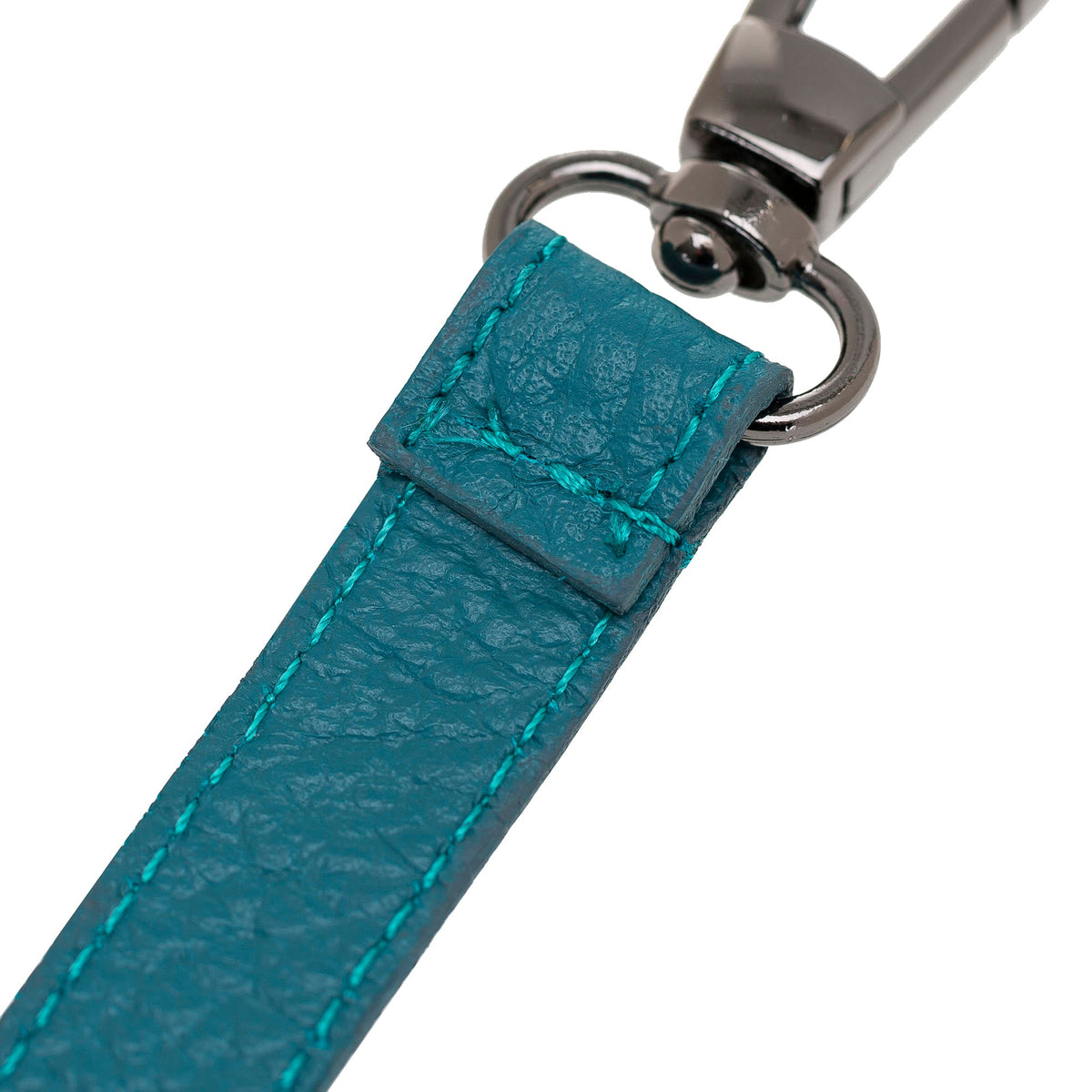 Cross - body Strap Leather Wristlet with Metal Clip by Hardiston - premium Crossbody Straps
