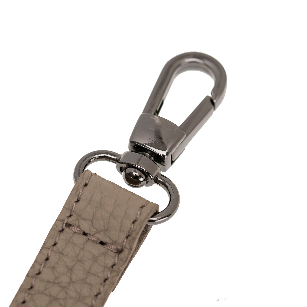 Cross - body Strap Leather Wristlet with Metal Clip by Hardiston - premium Crossbody Straps