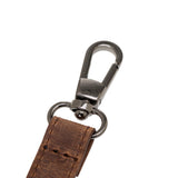 Cross - body Strap Leather Wristlet with Metal Clip by Hardiston - premium Crossbody Straps