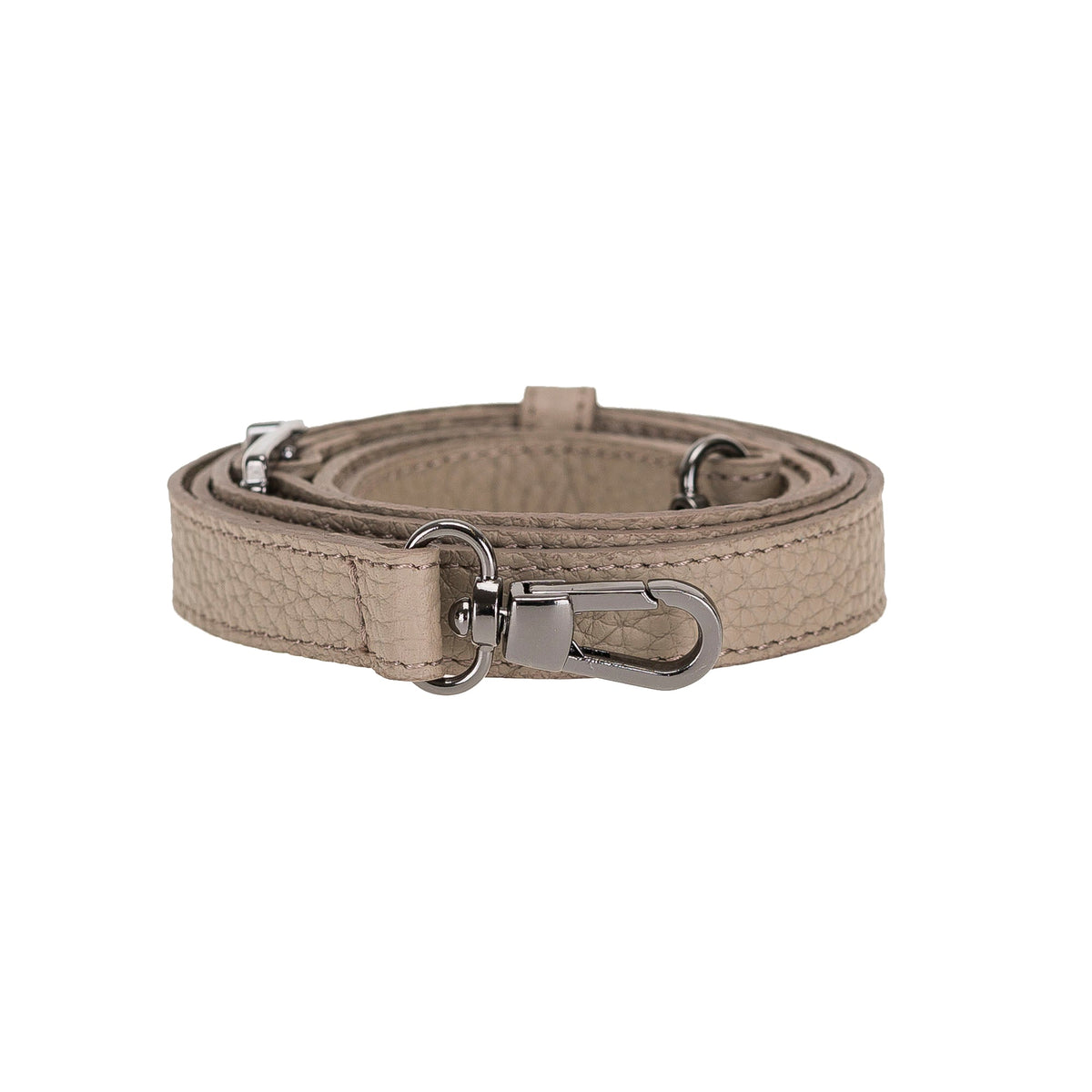 Cross - body Strap Leather Wristlet with Metal Clip by Hardiston - premium Crossbody Straps