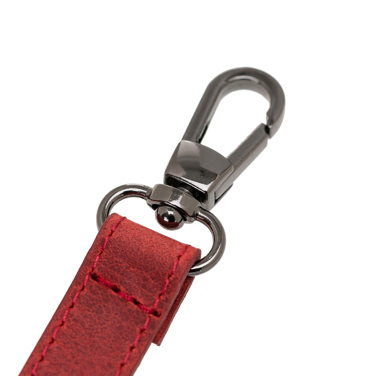 Cross - body Strap Leather Wristlet with Metal Clip by Hardiston - premium Crossbody Straps