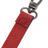 Cross - body Strap Leather Wristlet with Metal Clip by Hardiston - premium Crossbody Straps
