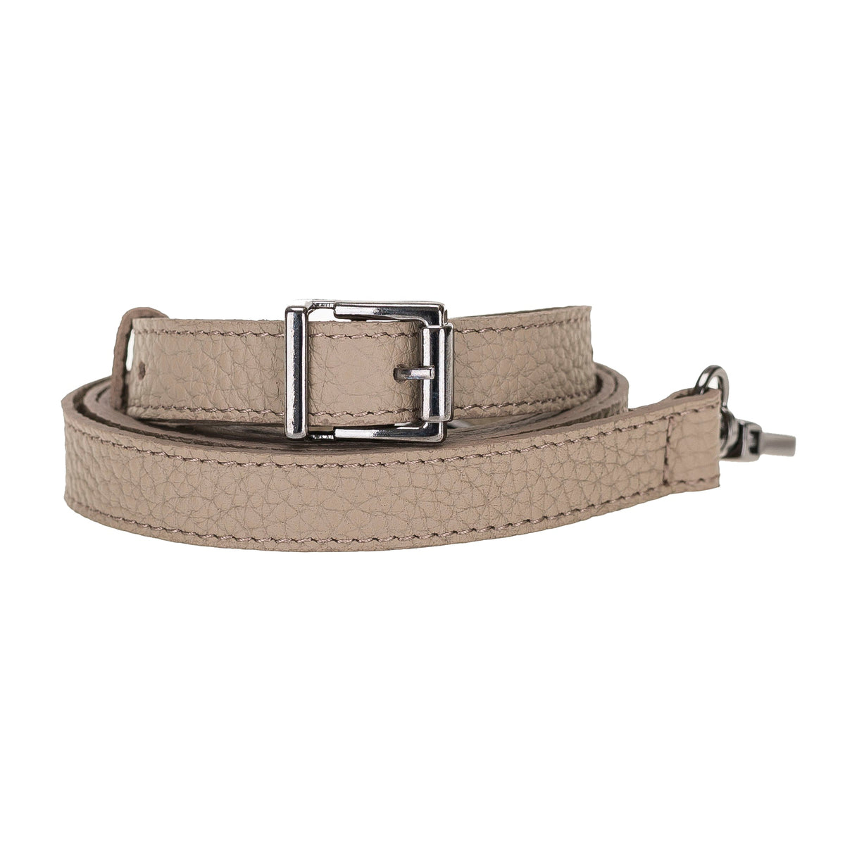 Cross - body Strap Leather Wristlet with Metal Clip by Hardiston - premium Crossbody Straps