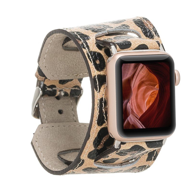 Cuff Leather Band for Apple Watch by Hardiston - premium Watch Bands - Apple