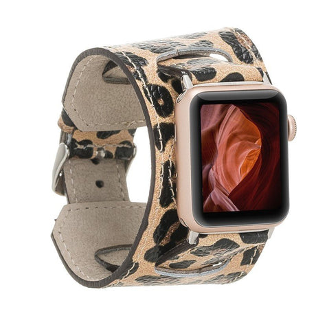 Cuff Leather Band for Apple Watch by Hardiston - premium Watch Bands - Apple