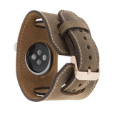Cuff Leather Band for Apple Watch by Hardiston - premium Watch Bands - Apple
