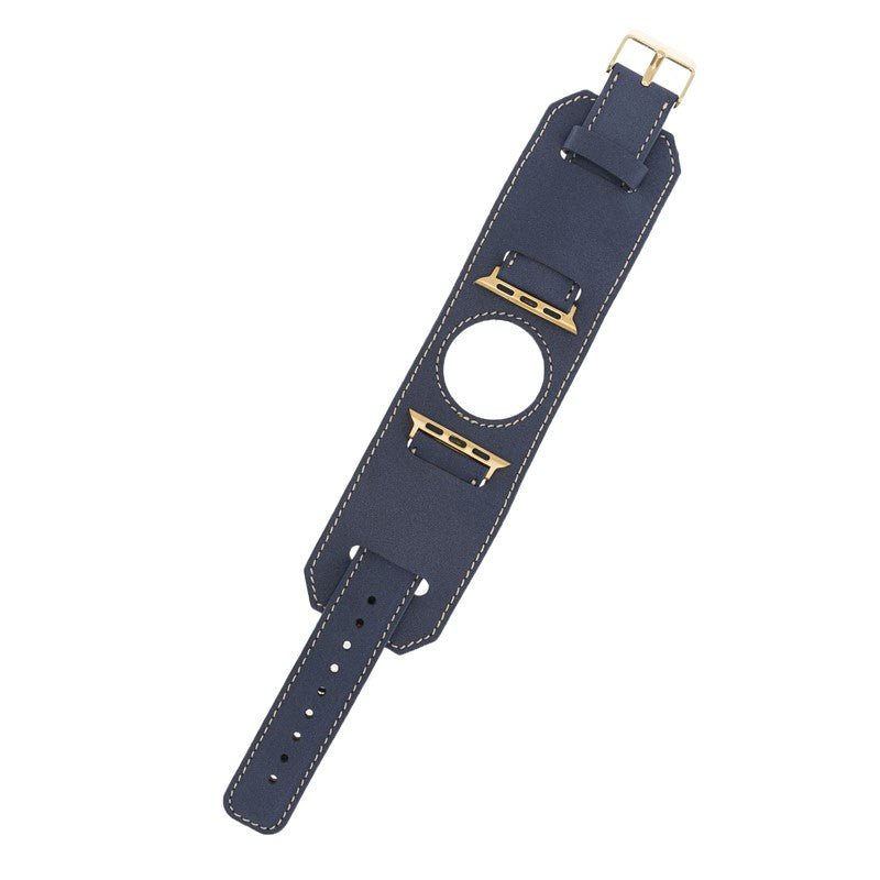 Cuff Leather Band for Apple Watch by Hardiston - premium Watch Bands - Apple