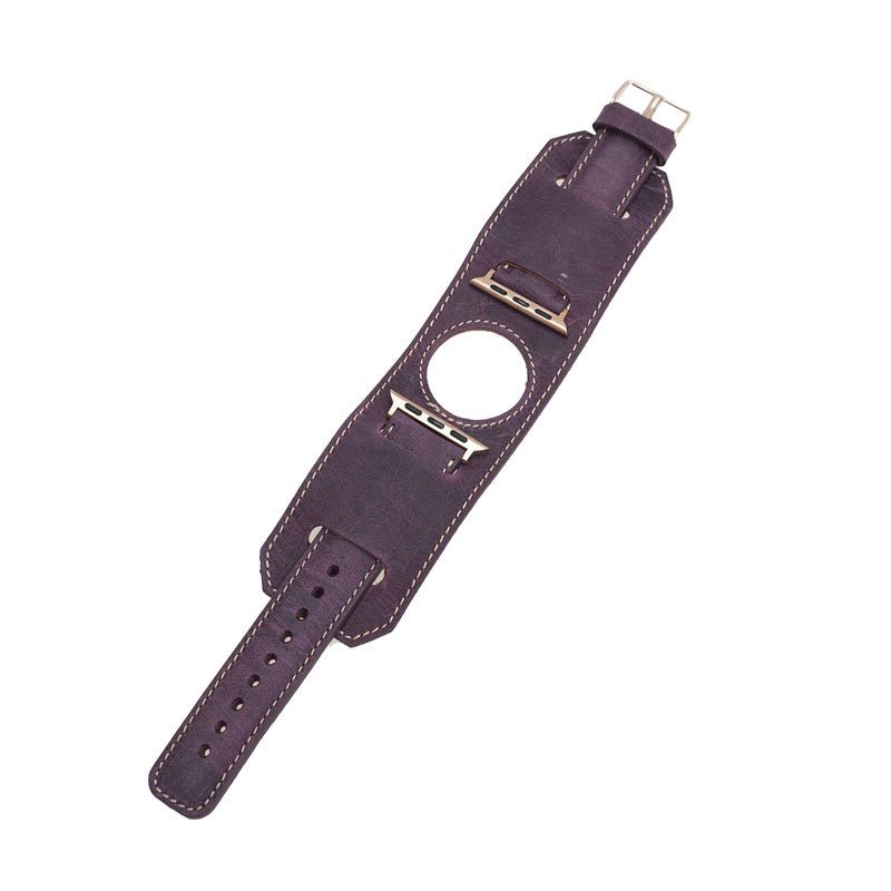 Cuff Leather Band for Apple Watch by Hardiston - premium Watch Bands - Apple