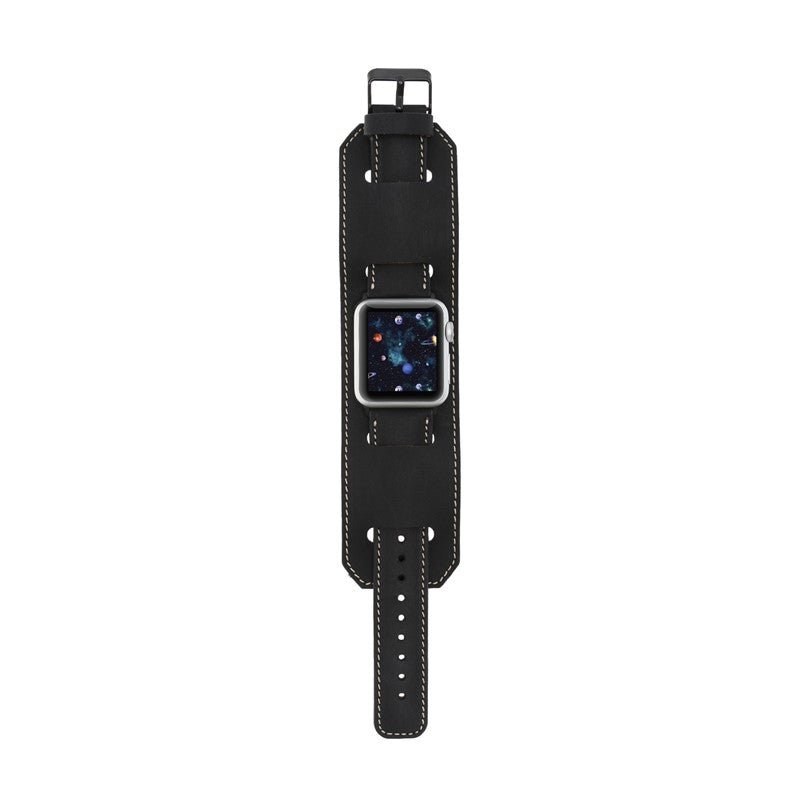 Cuff Leather Band for Apple Watch by Hardiston - premium Watch Bands - Apple