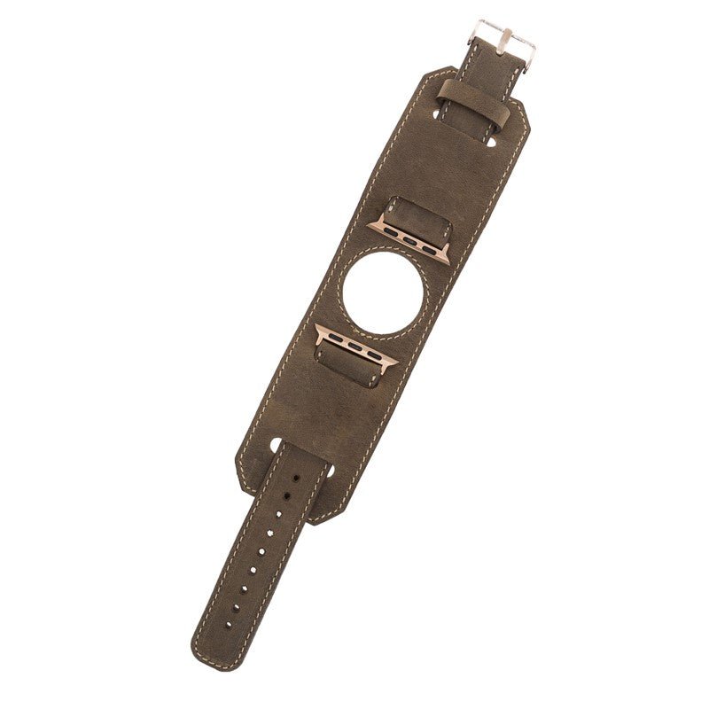 Cuff Leather Band for Apple Watch by Hardiston - premium Watch Bands - Apple