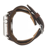 Cuff Leather Band for Apple Watch by Hardiston - premium Watch Bands - Apple