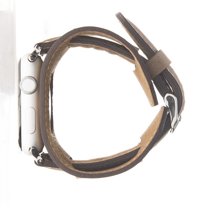 Cuff Leather Band for Apple Watch by Hardiston - premium Watch Bands - Apple