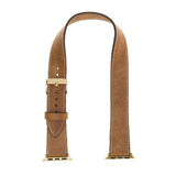 Double Tour Leather Band for Apple Watch by Hardiston - premium Watch Bands - Apple
