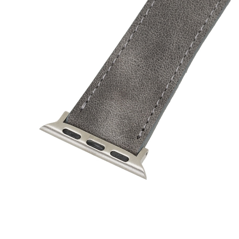 Double Tour Leather Band for Apple Watch by Hardiston - premium Watch Bands - Apple