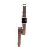 Double Tour Leather Band for Apple Watch by Hardiston - premium Watch Bands - Apple