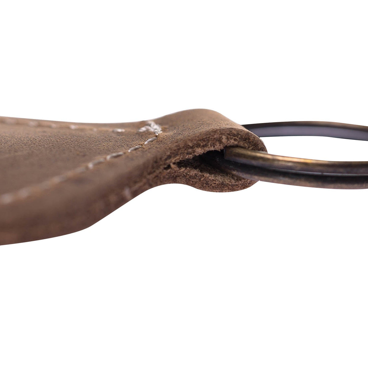 Ellipse Leather Keychain Holder by Hardiston - premium Keychains