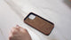 iPhone 13 Pro Max Handmade Leather Snap-On Wallet Case with 2 Card Slots