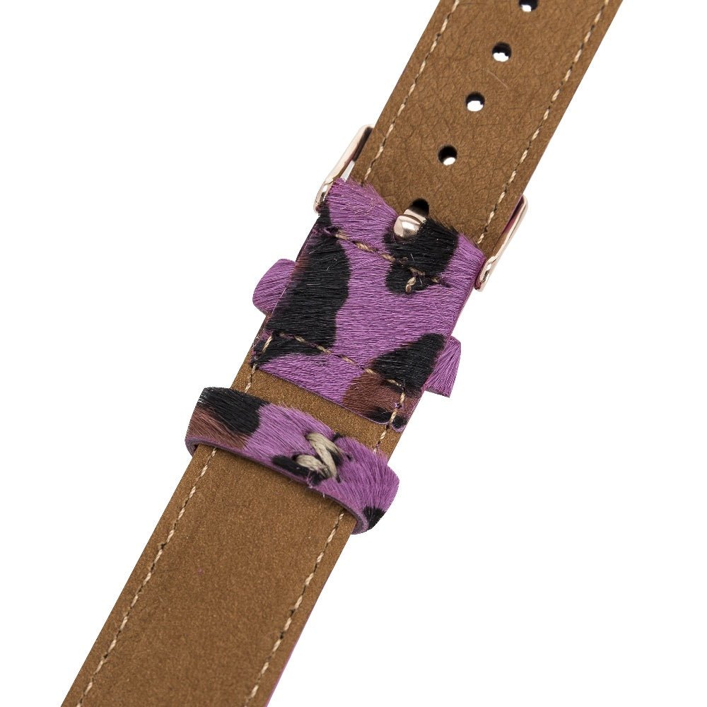 Furry Leather Band for Apple Watch by Hardiston - premium Watch Bands - Apple