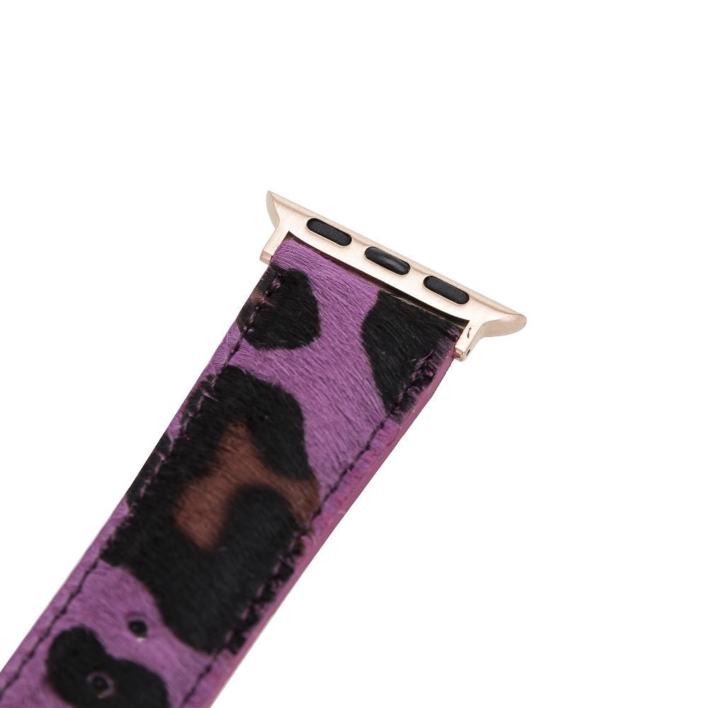 Furry Leather Band for Apple Watch by Hardiston - premium Watch Bands - Apple