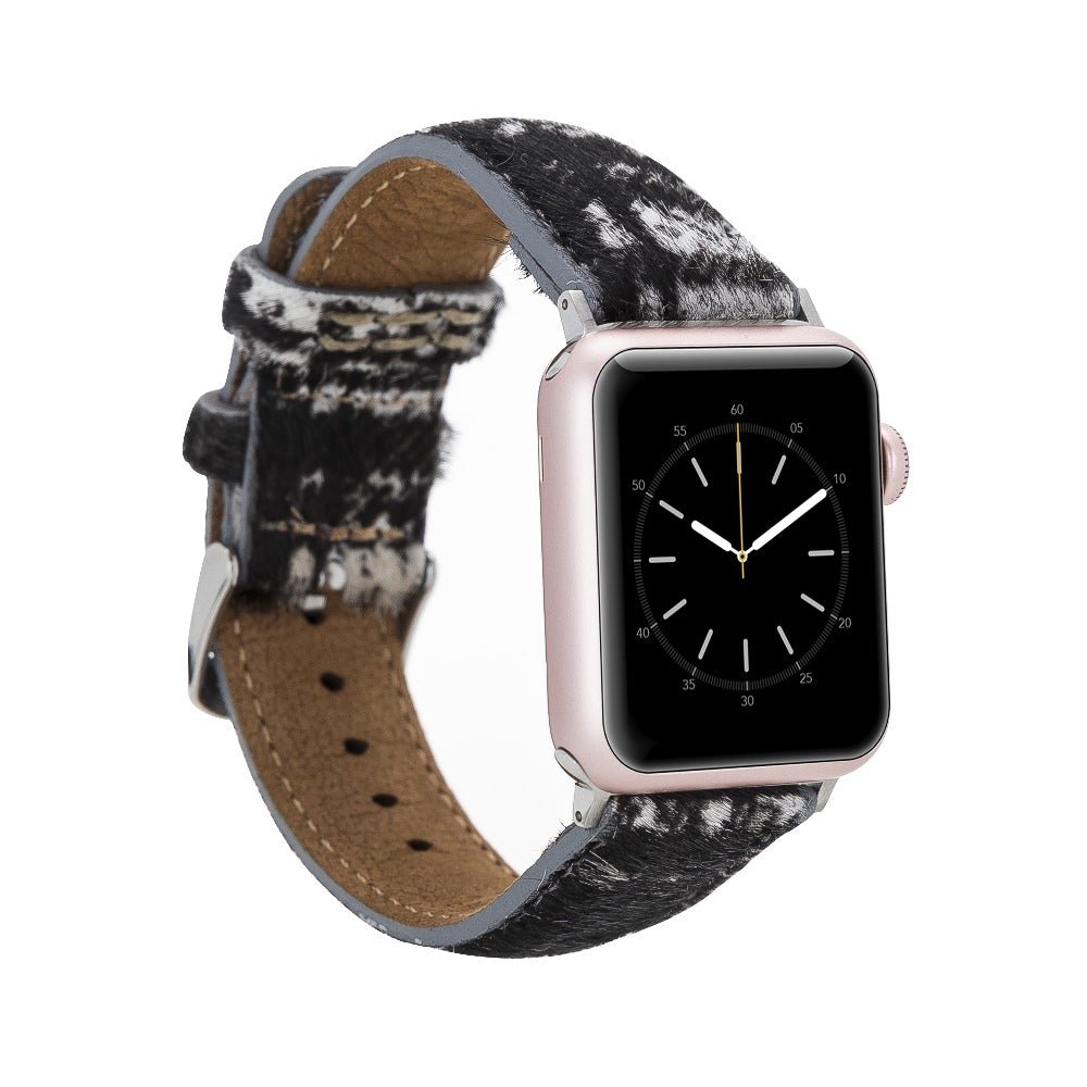 Furry Leather Band for Apple Watch by Hardiston - premium Watch Bands - Apple