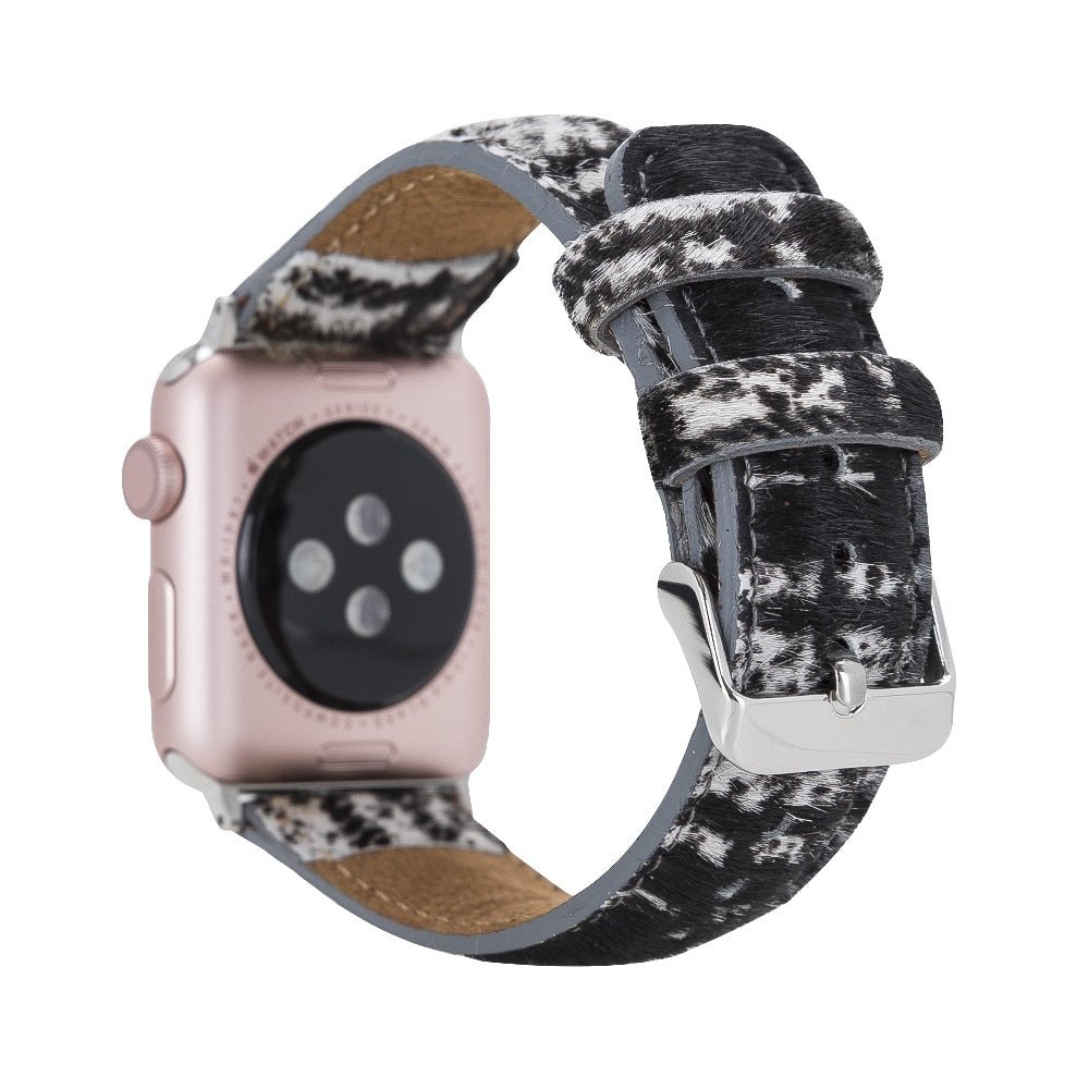 Furry Leather Band for Apple Watch by Hardiston - premium Watch Bands - Apple