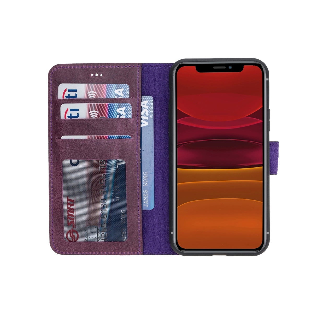 iPhone 11 Pro Leather Wallet Case by Hardiston - premium iPhone 11 Cases