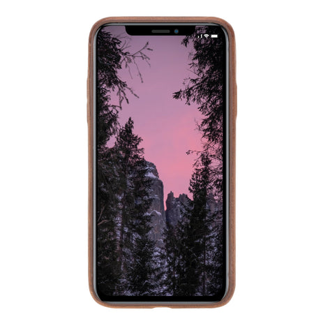 iPhone 11 Pro Max Snap - on Full Cover Leather Case with Credit Card Slots by Hardiston - premium iPhone 11 Cases