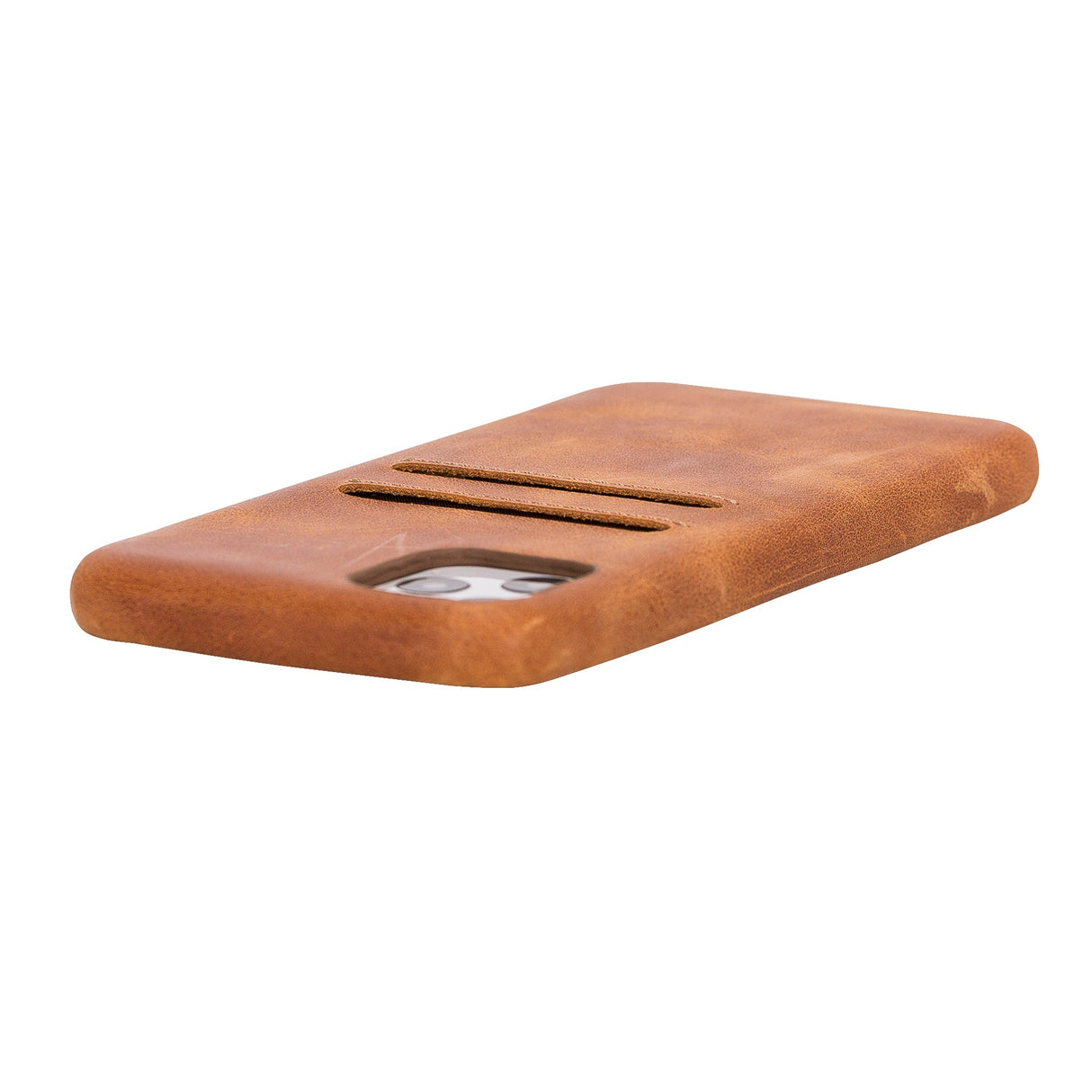 iPhone 11 Pro Max Snap - on Full Cover Leather Case with Credit Card Slots by Hardiston - premium iPhone 11 Cases