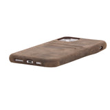 iPhone 11 Pro Max Snap - on Full Cover Leather Case with Credit Card Slots by Hardiston - premium iPhone 11 Cases