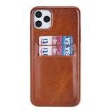 iPhone 11 Pro Max Snap - on Full Cover Leather Case with Credit Card Slots by Hardiston - premium iPhone 11 Cases