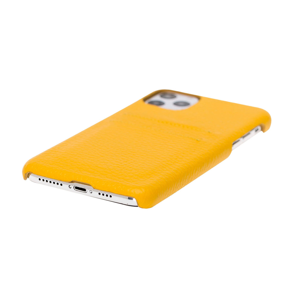 iPhone 11 Pro Max Snap - on Leather Case with Credit Card Slots by Hardiston - premium iPhone 11 Cases
