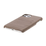 iPhone 11 Pro Max Snap - on Leather Case with Credit Card Slots by Hardiston - premium iPhone 11 Cases