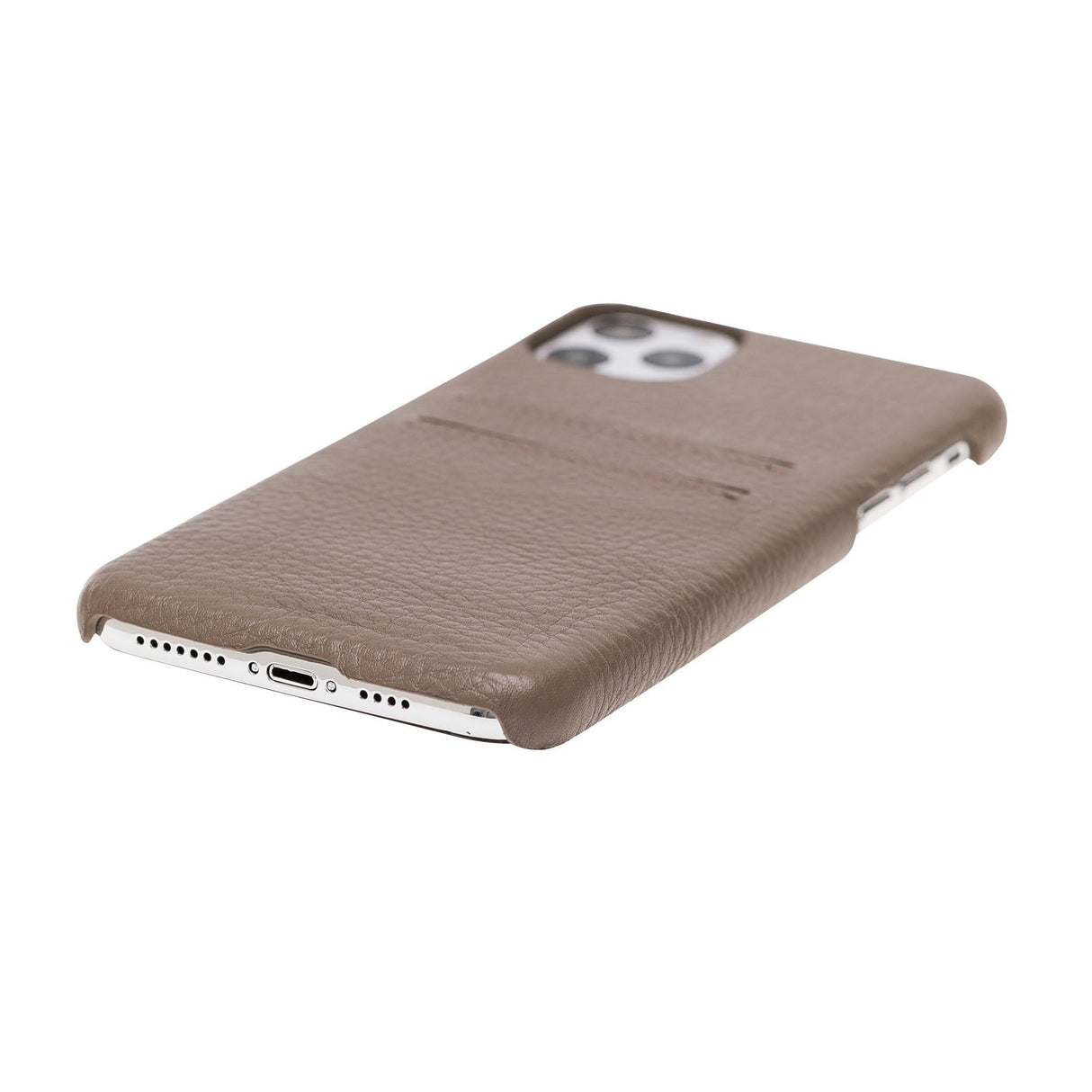 iPhone 11 Pro Max Snap - on Leather Case with Credit Card Slots by Hardiston - premium iPhone 11 Cases