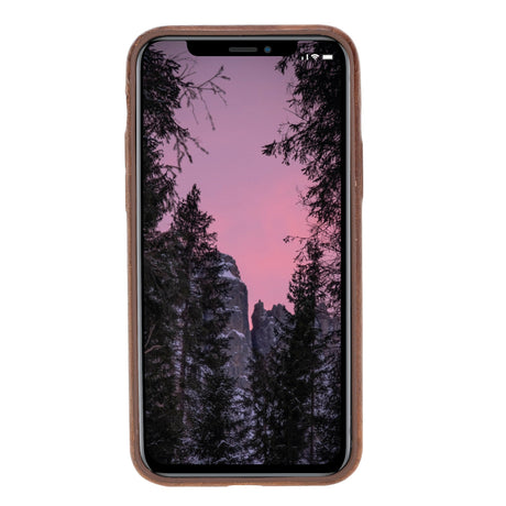 iPhone 11 Pro Snap - on Full Cover Leather Case with Credit Card Slots by Hardiston - premium iPhone 11 Cases