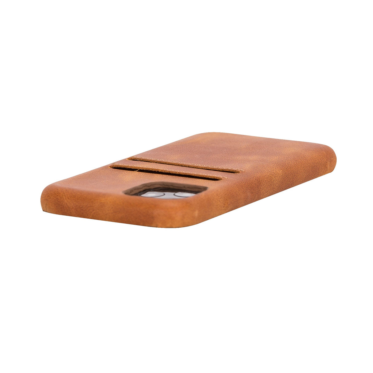 iPhone 11 Pro Snap - on Full Cover Leather Case with Credit Card Slots by Hardiston - premium iPhone 11 Cases
