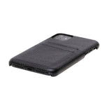 iPhone 11 Pro Snap - on Leather Case with Credit Card Slots by Hardiston - premium iPhone 11 Cases