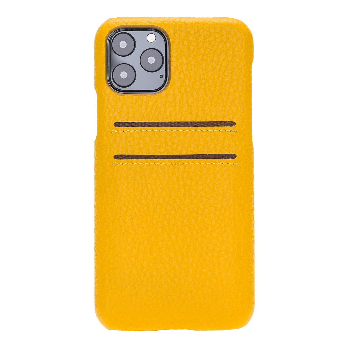 iPhone 11 Pro Snap - on Leather Case with Credit Card Slots by Hardiston - premium iPhone 11 Cases