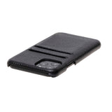 iPhone 11 Pro Snap - on Leather Case with Credit Card Slots by Hardiston - premium iPhone 11 Cases