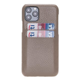 iPhone 11 Pro Snap - on Leather Case with Credit Card Slots by Hardiston - premium iPhone 11 Cases