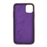 iPhone 11 Snap - on Full Cover Leather Case with Credit Card Slots by Hardiston - premium iPhone 11 Cases