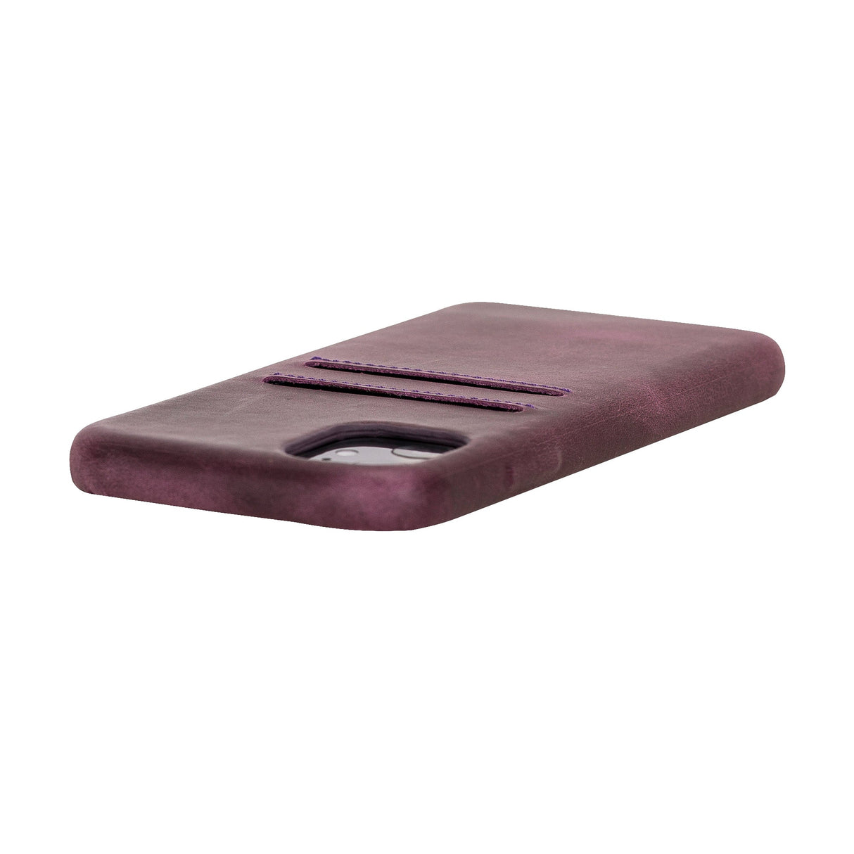 iPhone 11 Snap - on Full Cover Leather Case with Credit Card Slots by Hardiston - premium iPhone 11 Cases