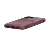 iPhone 11 Snap - on Full Cover Leather Case with Credit Card Slots by Hardiston - premium iPhone 11 Cases