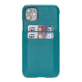 iPhone 11 Snap - on Leather Case with Credit Card Slots by Hardiston - premium iPhone 11 Cases