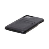 iPhone 11 Snap - on Leather Case with Credit Card Slots by Hardiston - premium iPhone 11 Cases