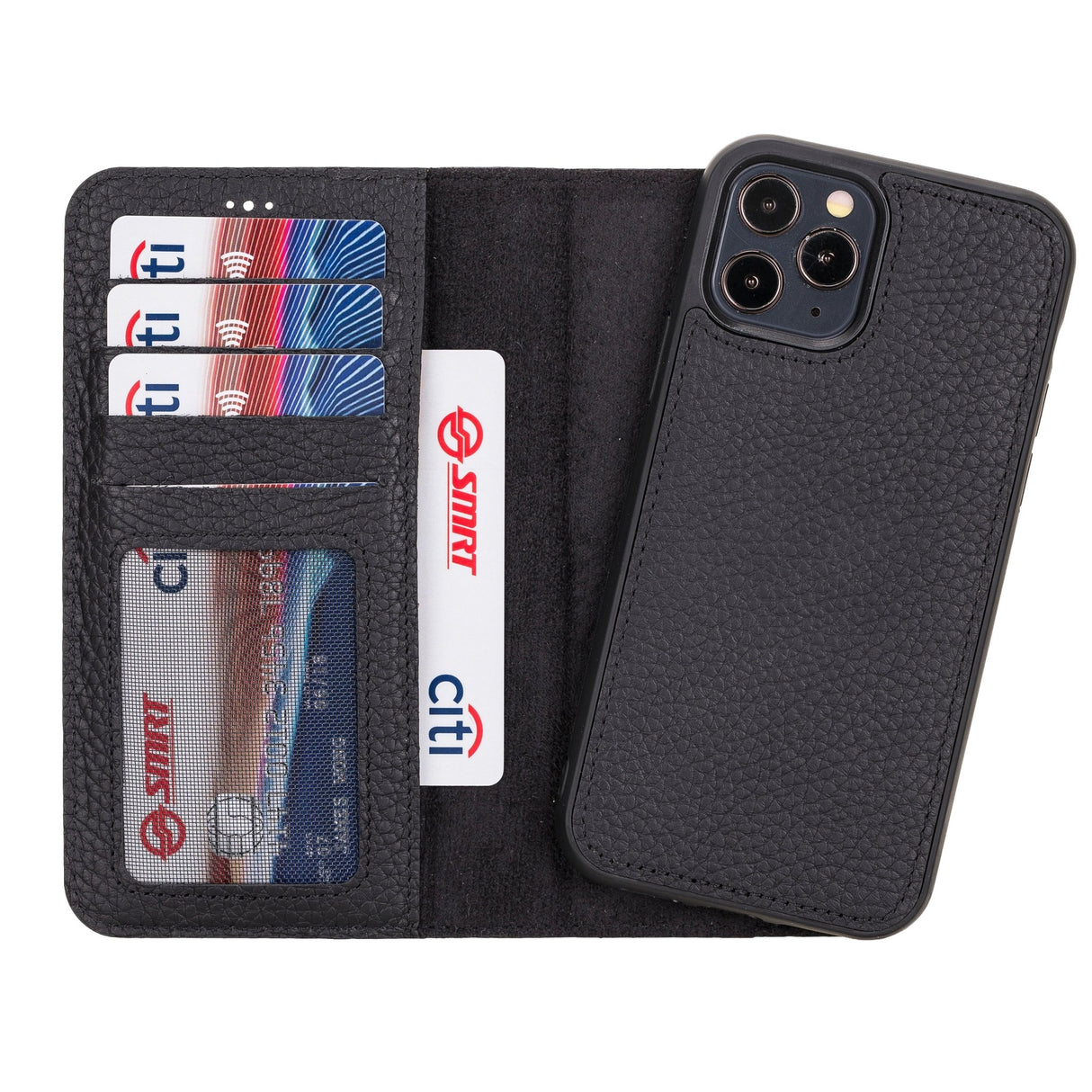 iPhone 12 Leather Wallet Case by Hardiston - premium iPhone 12 Cases