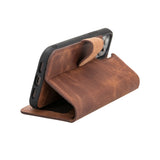 iPhone 12 Leather Wallet Case by Hardiston - premium iPhone 12 Cases