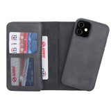 iPhone 12 Mini Leather Dual Wallet Case by Hardiston - premium iPhone 12 Cases
