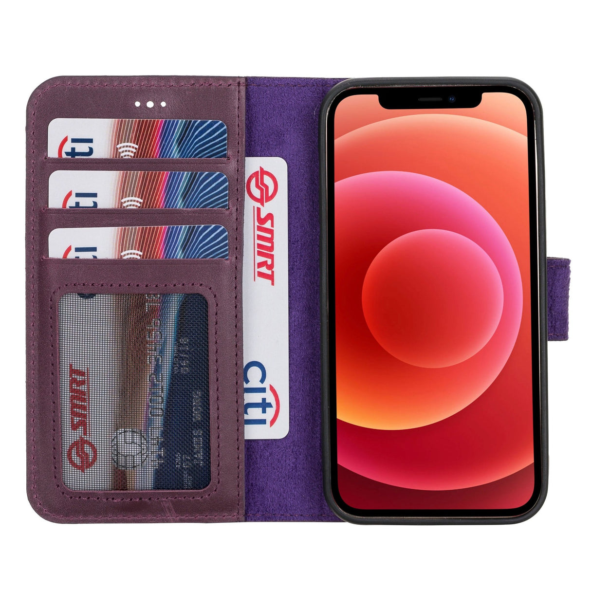 iPhone 12 Mini Leather Wallet Case by Hardiston - premium iPhone 12 Cases